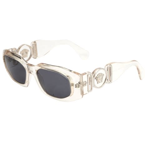 vintage versace glasses mens|clear Versace glasses on face.